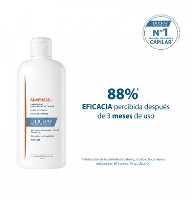 DUCRAY ANAPHASE+ CHAMPÚ ANTICAÍDA 400ML