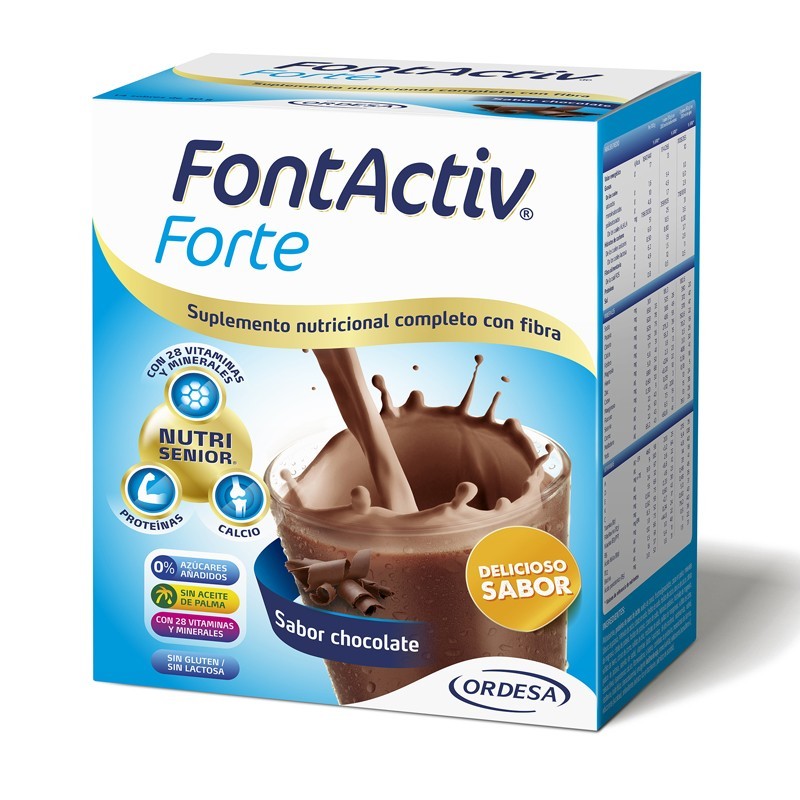 FONTACTIV FORTE SABOR CHOCOLATE 14 SOBRES 30G