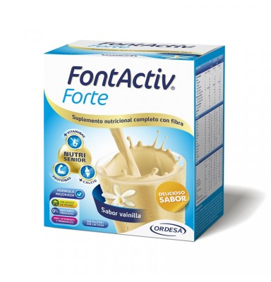 FONTACTIV FORTE SABOR VAINILLA 14 SOBRES 30G