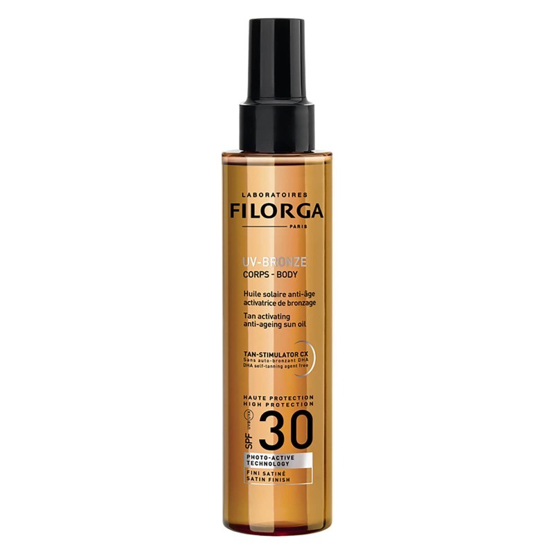 FILORGA UV BRONZE ACEITE SOLAR CORPORAL ANTIEDAD BRONCEADO SPF30 (150ML)