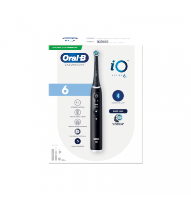 ORAL-B IO 6 CEPILLO ELÉCTRICO LIMPIEZA PROFESIONAL NEGRO