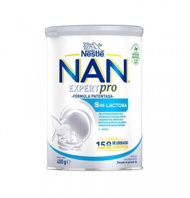 NAN EXPERT PRO LECHE SIN LACTOSA AL110 400G