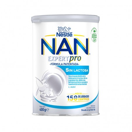  NAN EXPERT PRO LECHE SIN LACTOSA AL110 400G 