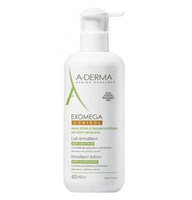 A-DERMA EXOMEGA CONTROL LECHE EMOLIENTE 400ML