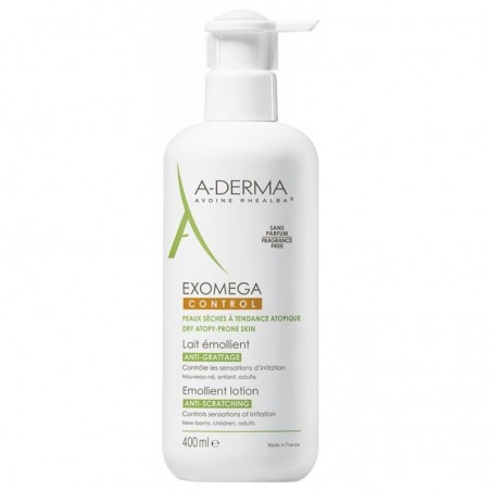  A-DERMA EXOMEGA CONTROL LECHE EMOLIENTE 400ML 