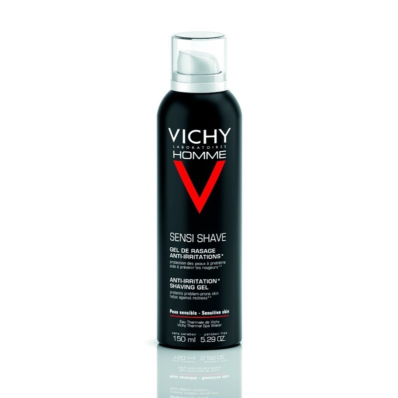 VICHY HOMME GEL DE AFEITADO ANTI-IRRITACIONES 150ML