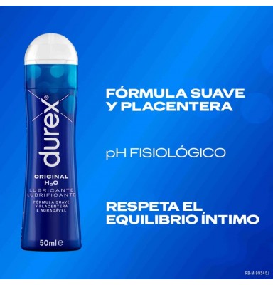 DUREX PLAY ORIGINAL H2O LUBRICANTE ÍNTIMO 50ML