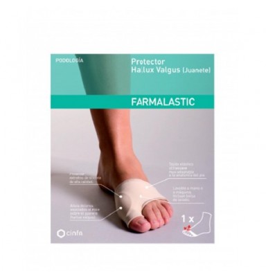 FARMALASTIC PROTECTOR HALLUX VALGUS JUANETE TALLA MEDIANA