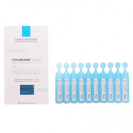  LA ROCHE POSAY TOLERIANE DÉMAQUILLANT YEUX SENSIBLES 30 X 5 ML 