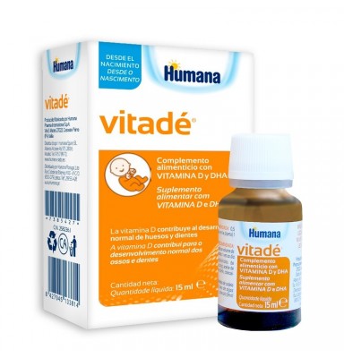 VITADÉ VITAMINA D Y DHA 15ML