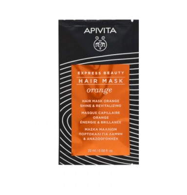 APIVITA MASCARILLA CAPILAR REVITALIZANTE BRILLO & VITALIDAD ORANGE 20ML