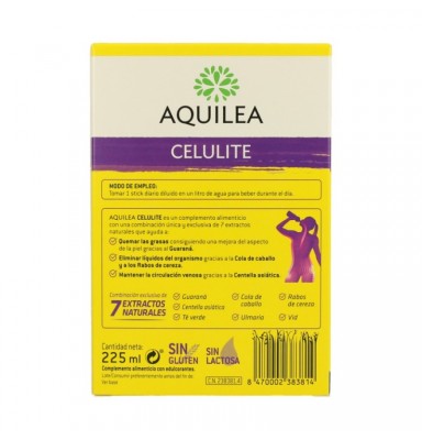 AQUILEA CELULITE 15 STICKS SOLUBLES SABOR PIÑA