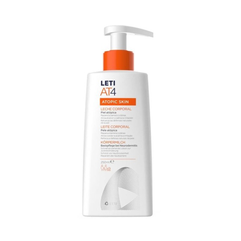 LETI AT4 LECHE CORPORAL PIEL ATÓPICA 250ML