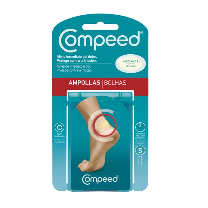 COMPEED AMPOLLAS MEDIANAS 5 APÓSITOS