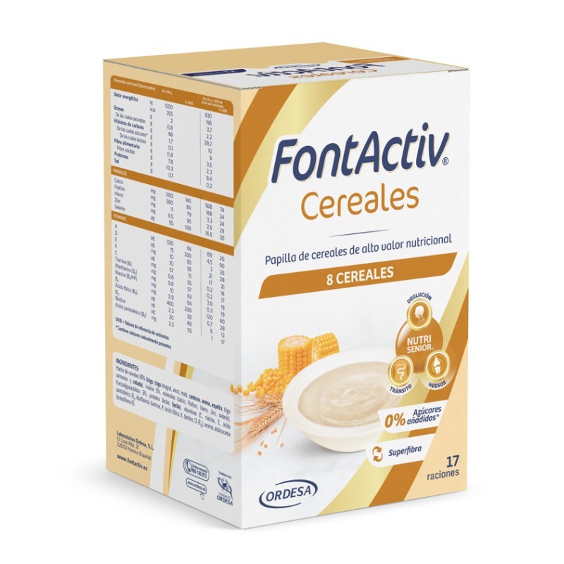 ORDESA FONTACTIV 8 CEREALES 17 RACIONES