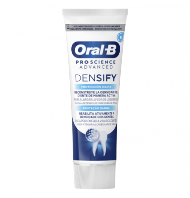 ORAL-B PASTA DENSIFY PROTECCIÓN DIARIA 2X75 ML