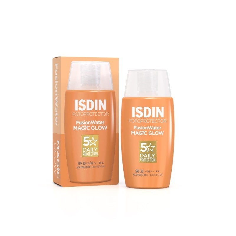 ISDIN FUSION WATER MAGIC GLOW SPF30 FOTOPROTECTOR 50ML