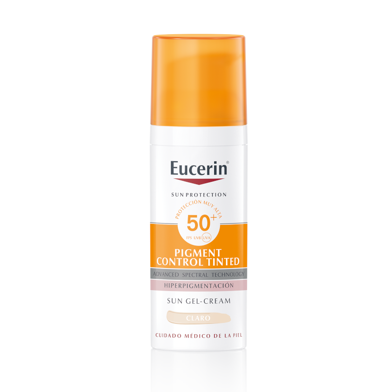 EUCERIN SUN FACE PIGMENT CONTROL FLUIDO FPS50+ TINTED LIGHT 50ML