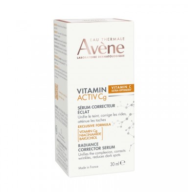 AVÈNE VITAMIN ACTIV CG SÉRUM LUMINOSIDAD CORRECTOR 30ML