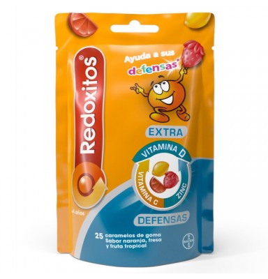 REDOXITOS EXTRA DEFENSAS 25 CARAMELOS DE GOMA