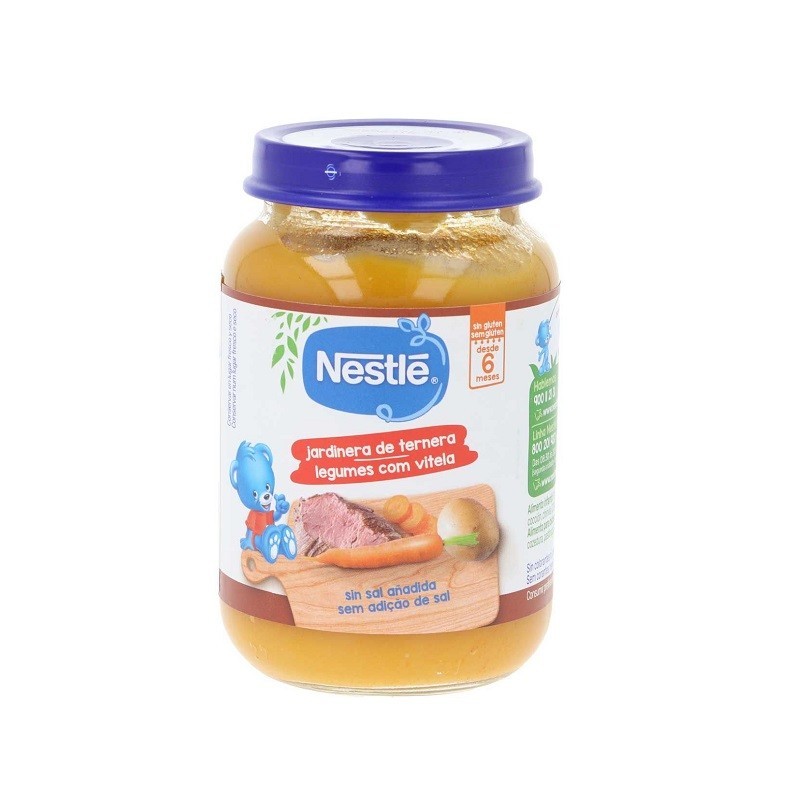 NESTLÉ TARRITO JARDINERA DE TERNERA + 6 MESES 190G