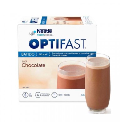 OPTIFAST BATIDO CHOCOLATE 12 SOBRES DE NESTLÉ