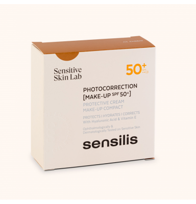 SENSILIS PHOTOCORRECTION MAQUILLAJE COMPACTO SPF50+ 02 GOLDEN 10G