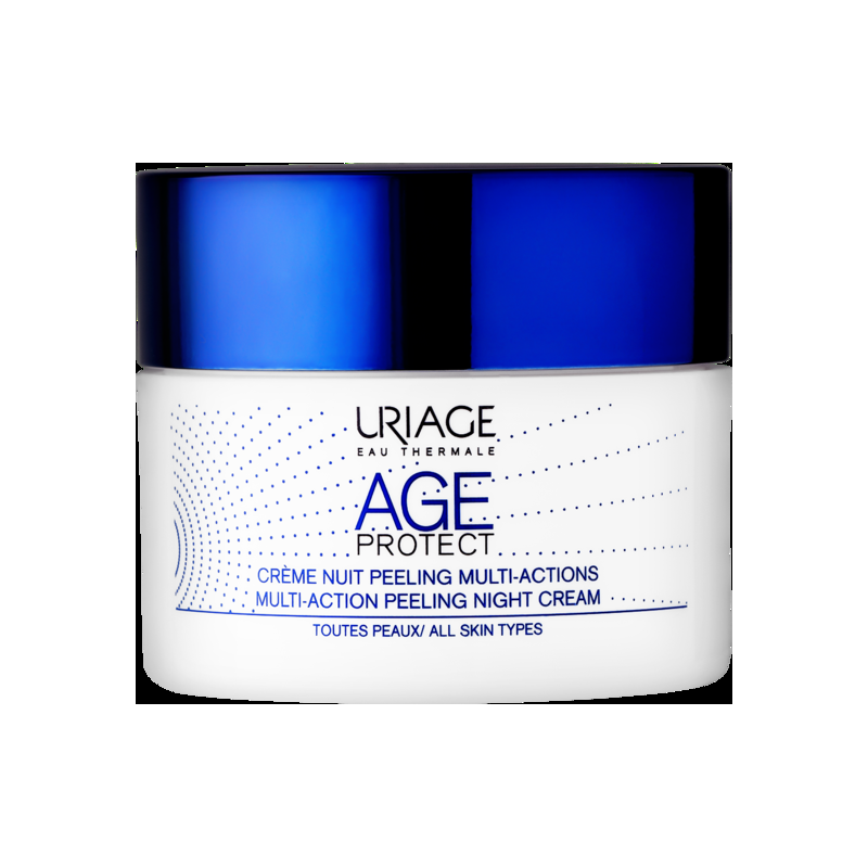 URIAGE AGE PROTECT CREMA DE NOCHE PEELING MULTIACCIÓN 50ML