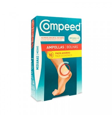 COMPEED AMPOLLAS MEDIANAS PACK AHORRO 10 APÓSITOS