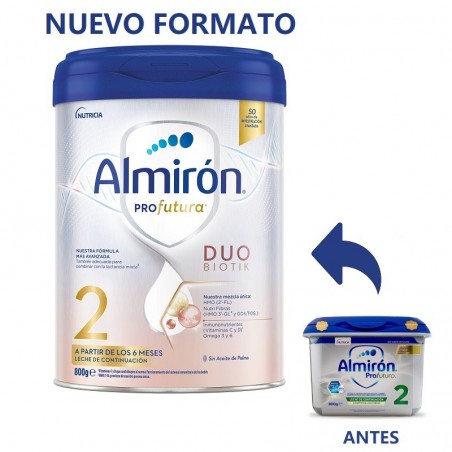  ALMIRÓN 2 PROFUTURA LECHE DE CONTINUACIÓN DUOBIOTIK 800GR 