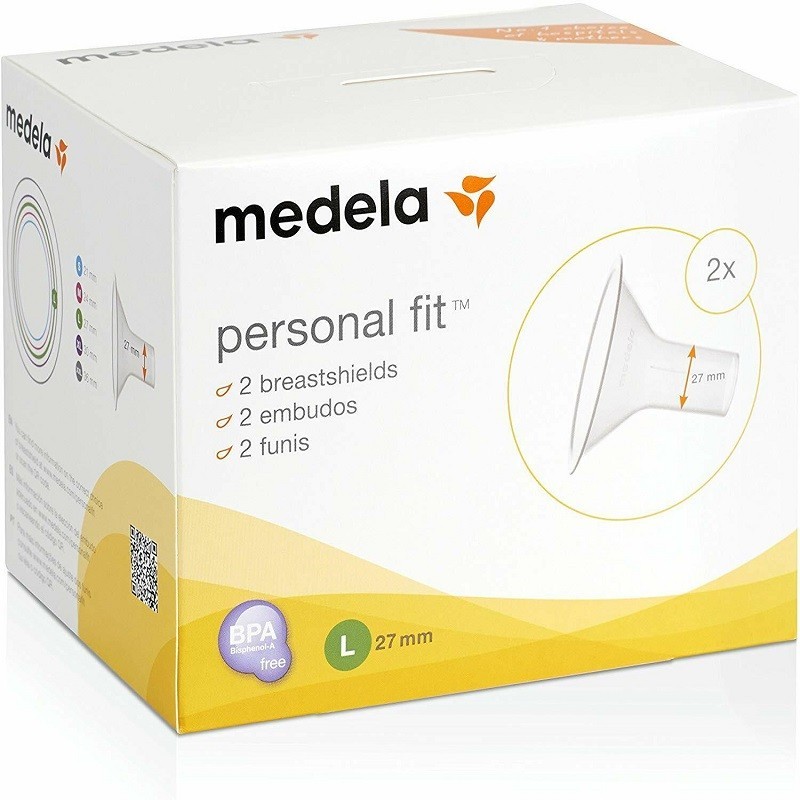 MEDELA EMBUDO PERSONALFIT FLEX TALLA L 27MM 2UDS