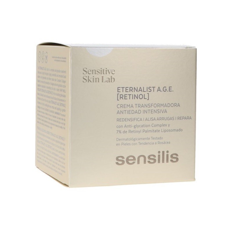 SENSILIS ETERNALIST A.G.E. RETINOL CREMA ANTIEDAD INTENSIVA 50ML