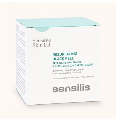 SENSILIS RESURFACING PEELING NEGRO REVITALIZANTE E ILUMINADOR 50ML