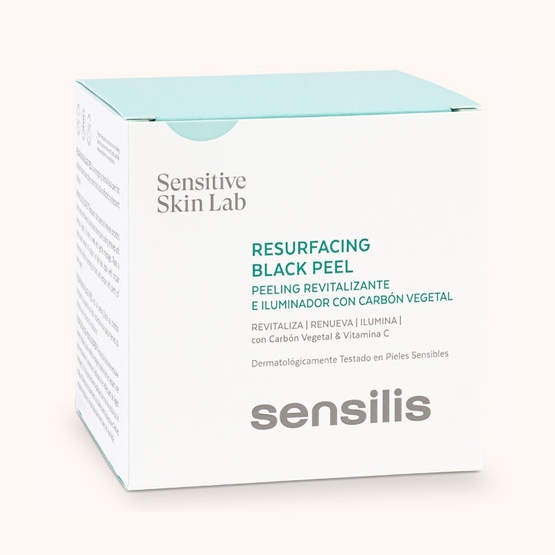 SENSILIS RESURFACING PEELING NEGRO REVITALIZANTE E ILUMINADOR 50ML