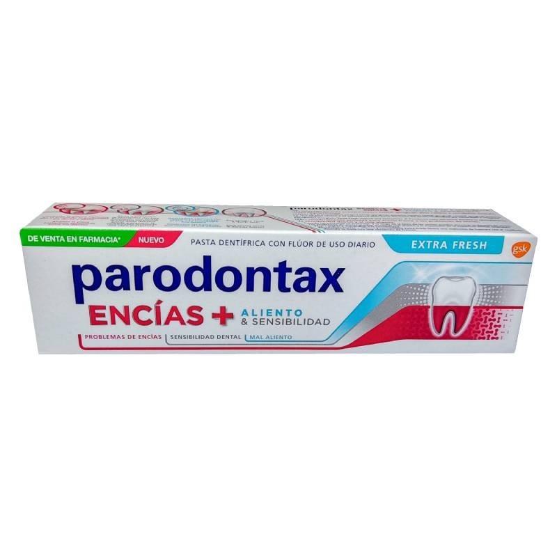 PARODONTAX ENCÍAS + ALIENTO Y SENSIBILIDAD PASTA DE DIENTES EXTRA FRESH 75ML