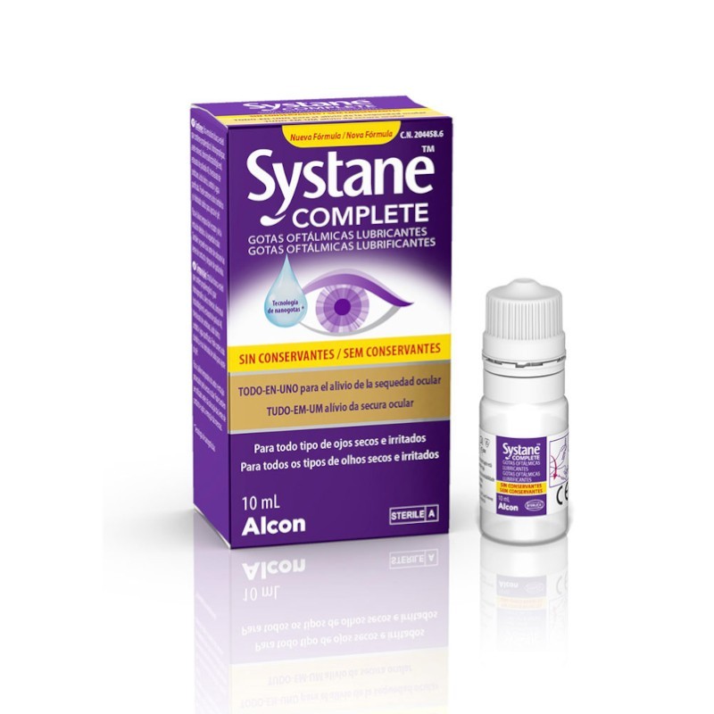 SYSTANE COMPLETE GOTAS OFTALMOLÓGICAS LUBRICANTES 10ML