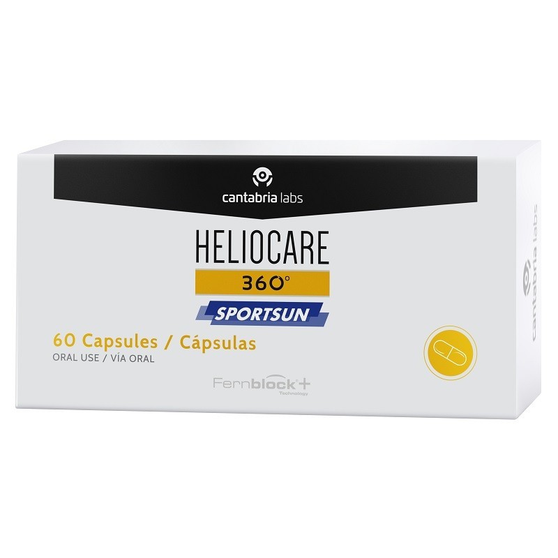 HELIOCARE 360º SPORTSUN 60 CÁPSULAS ORALES