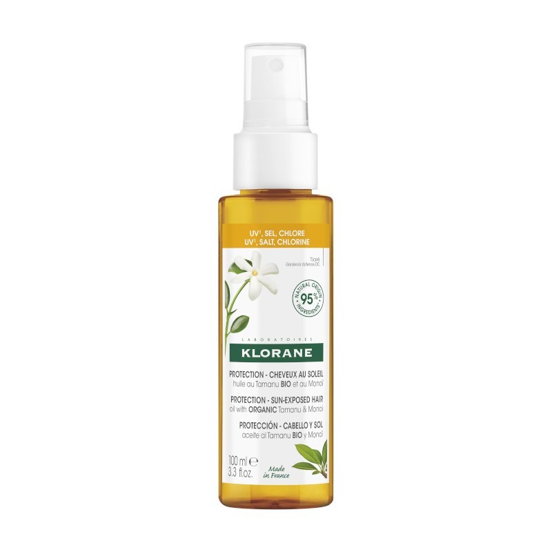 KLORANE ACEITE CAPILAR AL TAMANU BIO Y MONOI 100ML