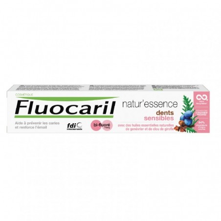  FLUOCARIL NATUR ESSENCE DIENTES SENSIBLES PASTA DE DIENTES BI-FLUORE 75ML 