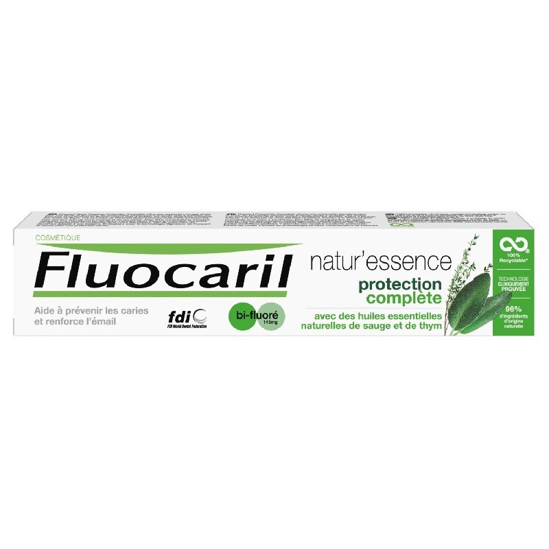 FLUOCARIL NATUR ESSENCE BI-FLUORE PASTA DE DIENTES CUIDADO COMPLETO 75ML