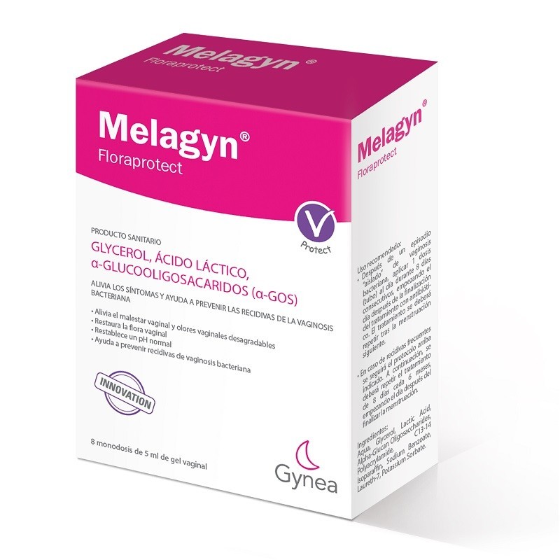 MELAGYN FLORAPROTECT GEL VAGINAL 8 MONODOSIS X 5ML