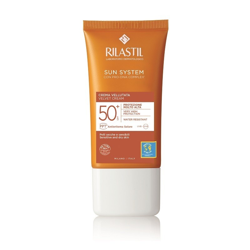 RILASTIL SUN SYSTEM SPF50+ CREMA VELLUTO FACIAL 50ML