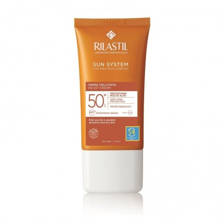  RILASTIL SUN SYSTEM SPF50+ CREMA VELLUTO FACIAL 50ML 