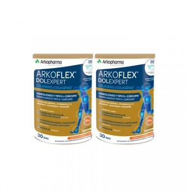 ARKOFLEX COLÁGENO DOLEXPERT SABOR NARANJA DUPLO 2X390G