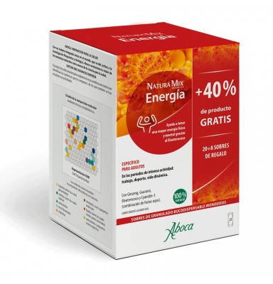 ABOCA NATURA MIX ADVANCED ENERGÍA 28 SOBRES