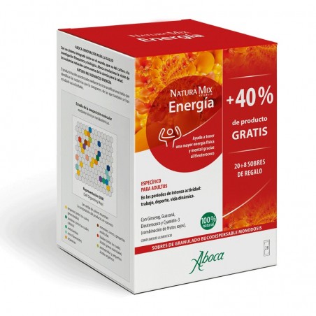  ABOCA NATURA MIX ADVANCED ENERGÍA 28 SOBRES 