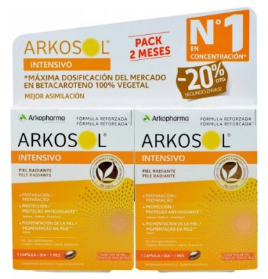 ARKOSOL INTENSIVO 2X30 PERLAS