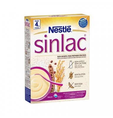 NESTLÉ SINLAC PAPILLA DE CEREALES +4 MESES 250G