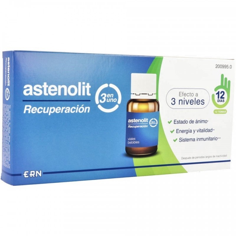 ASTENOLIT RECUPERACIÓN 3 EN 1 (12 VIALES)