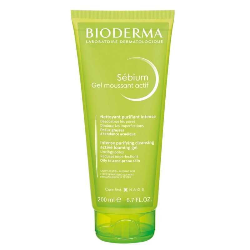 BIODERMA SÉBIUM GEL MOUSSANT ACTIF 200ML